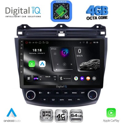 DIGITAL IQ RTG 6182_CPA (10inc) MULTIMEDIA TABLET for HONDA ACCORD mod. 2003-2007