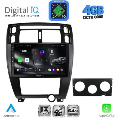 DIGITAL IQ RTG 6241BL_CPA (10inc) MULTIMEDIA TABLET for HYUNDAI TUCSON mod. 2004-2010 (BLACK)