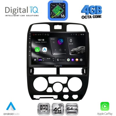 DIGITAL IQ RTG 6253BL_CPA (9inc) MULTIMEDIA TABLET for ISUZU D-MAX mod. 2002-2008 (BLACK)