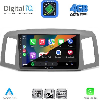 DIGITAL IQ RTG 6281_CPA (10inc) MULTIMEDIA TABLET for JEEP GRAND CHEROKEE mod. 2005-2007