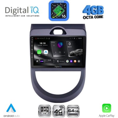 DIGITAL IQ RTG 6320_CPA (9inc) MULTIMEDIA TABLET for KIA SOUL mod. 2008-2013