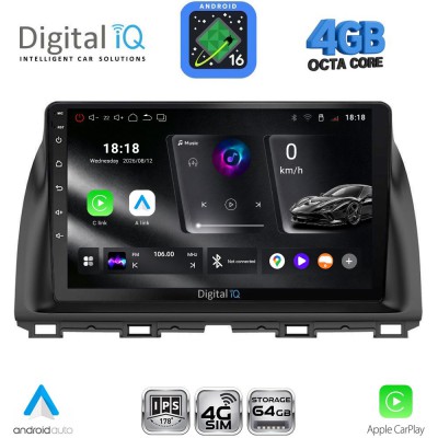 DIGITAL IQ RTG 6380_CPA (10inc) MULTIMEDIA TABLET for MAZDA CX5 mod. 2013-2017