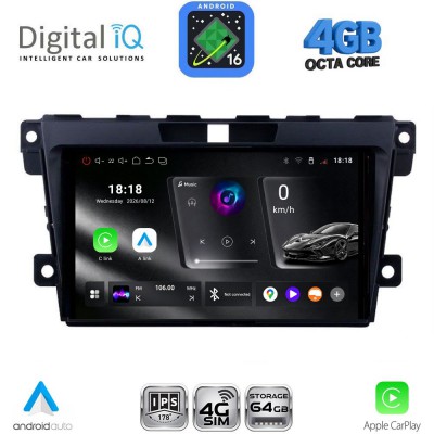 DIGITAL IQ RTG 6389_CPA (9inc) MULTIMEDIA TABLET for MAZDA CX7  mod. 2006-2012