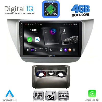 DIGITAL IQ RTG 6433_CPA (9inc) MULTIMEDIA TABLET for MITSUBISHI LANCER mod. 2000-2007