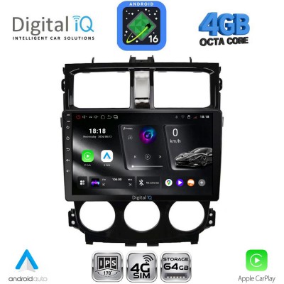 DIGITAL IQ RTG 6435_CPA (9inc) MULTIMEDIA TABLET for MITSUBISHI COLT mod. 2013-2023