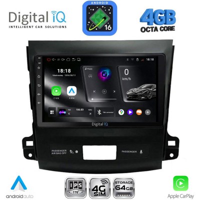 DIGITAL IQ RTG 6442_CPA (9inc) MULTIMEDIA TABLET for CITROEN C-CROSSER | MITSUBISHI OUTLANDER | PEUGEOT 4007  mod. 2006-2012