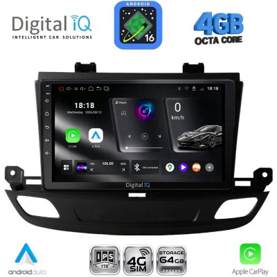 DIGITAL IQ RTG 6493_CPA (9inc) MULTIMEDIA TABLET for OPEL INSIGNIA mod. 2018-2024