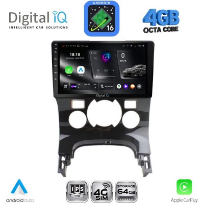 DIGITAL IQ RTG 6515CL_CPA (9inc) MULTIMEDIA TABLET for PEUGEOT 3008 mod. 2008-2016 with CLIMA