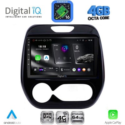 DIGITAL IQ RTG 6542_CPA (9inc) MULTIMEDIA TABLET for RENAULT CAPTUR mod. 2013-2019