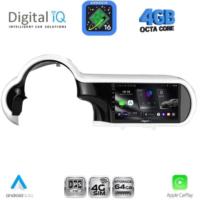DIGITAL IQ RTG 6561_CPA (9inc) MULTIMEDIA TABLET for RENAULT TWINGO mod. 2014-2024