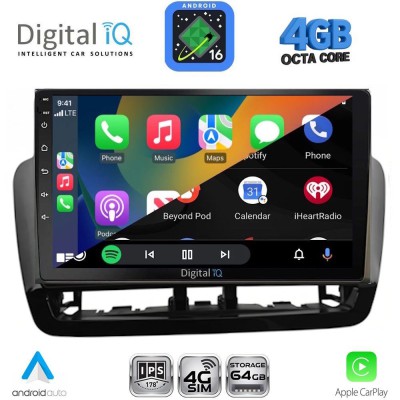 DIGITAL IQ RTG 6572BL_CPA (9inc) MULTIMEDIA TABLET for SEAT IBIZA mod. 2012-2015