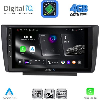 DIGITAL IQ RTG 6594_CPA (9inc) MULTIMEDIA TABLET for SKODA OCTAVIA 5 mod. 2005-2012