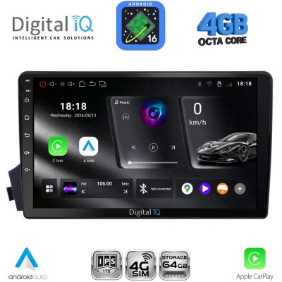 DIGITAL IQ RTG 6650_CPA (9inc) MULTIMEDIA TABLET for SSANGYONG ACTYON - KYRON mod. 2006-2015
