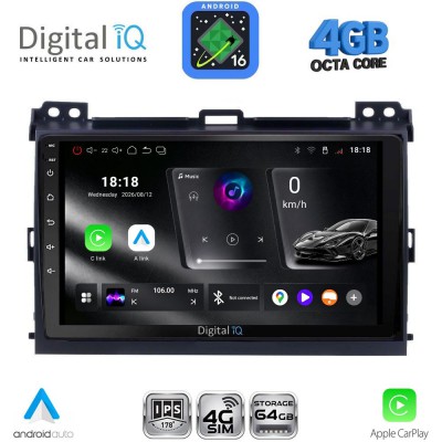 DIGITAL IQ RTG 6723_CPA (9inc) MULTIMEDIA TABLET for TOYOTA LANDCRUISER mod. 2002-2008
