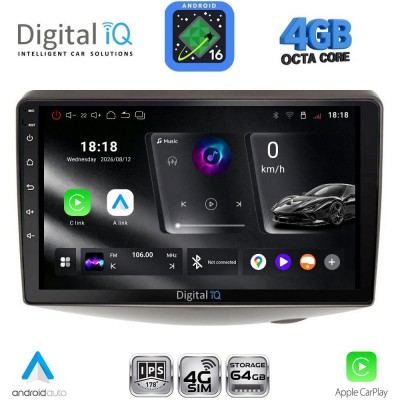 DIGITAL IQ RTG 6735_CPA (9inc) MULTIMEDIA TABLET for TOYOTA YARIS mod. 1999-2006