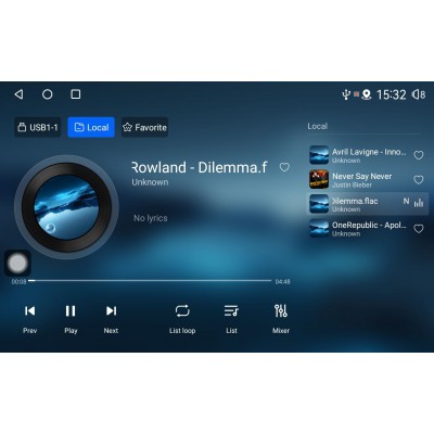 LENOVO SSQ 989_CPA (9'' DECK) MULTIMEDIA TABLET for VW GROUP mod. 2004-2016