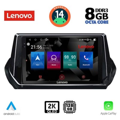 LENOVO SSW 10509_CPA (9inc) MULTIMEDIA TABLET for PEUGEOT 208 - 2008 mod. 2021>