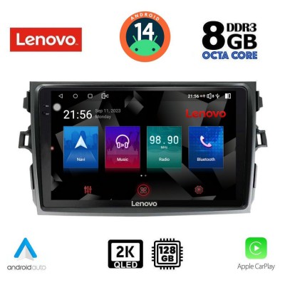 LENOVO SSW 10713_CPA (9inc) MULTIMEDIA TABLET for TOYOTA COROLLA 4D mod. 2006-2012