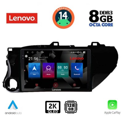 LENOVO SSW 10721_CPA (10inc) MULTIMEDIA TABLET for TOYOTA HILUX mod. 2017>