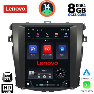 LENOVO SSW 10963_CPA TESLA STYLE  for TOYOTA COROLLA 4D mod. 2006-2012