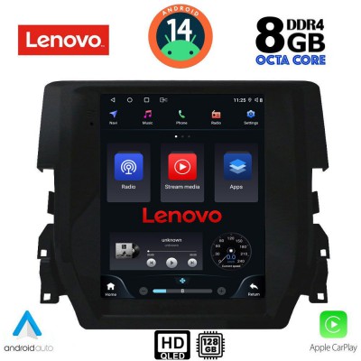 LENOVO SSW 10975_CPA TESLA STYLE  for HONDA CIVIC mod. 2016>