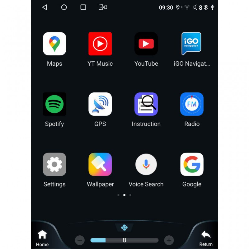 LENOVO SSW 10955_CPA TESLA STYLE  for FORD FOCUS mod. 2011-2017