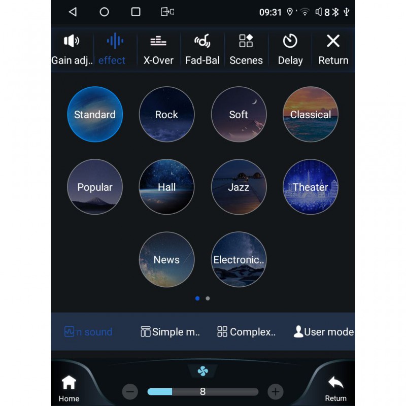 LENOVO SSW 10955_CPA TESLA STYLE  for FORD FOCUS mod. 2011-2017