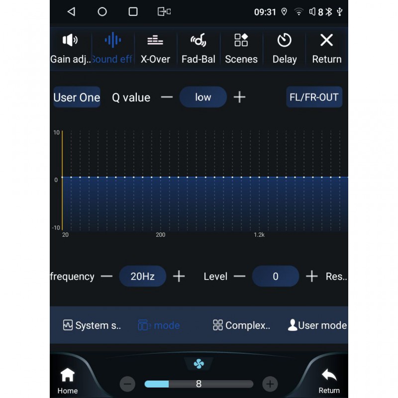 LENOVO SSW 10955_CPA TESLA STYLE  for FORD FOCUS mod. 2011-2017