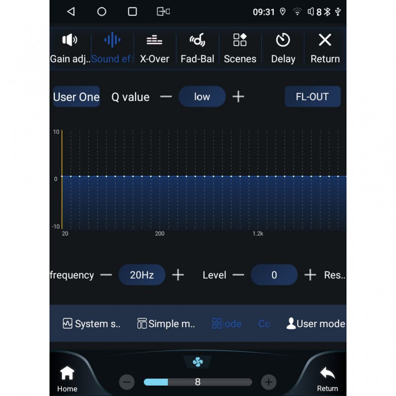 LENOVO SSW 10955_CPA TESLA STYLE  for FORD FOCUS mod. 2011-2017