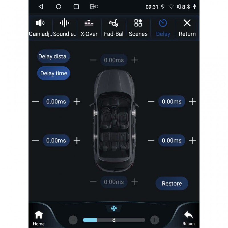 LENOVO SSW 10955_CPA TESLA STYLE  for FORD FOCUS mod. 2011-2017