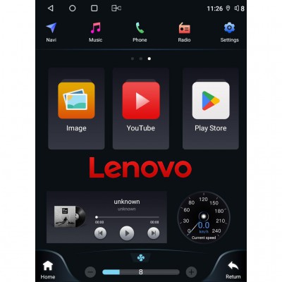 LENOVO SSW 10925_CPA TESLA STYLE for CHEVROLET CRUZE mod. 2008-2012