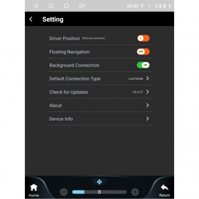 LENOVO SSW 10988_CPA TESLA STYLE for HONDA CIVIC 4D mod. 2006-2012