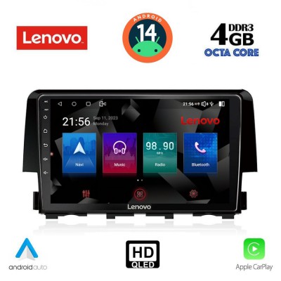 LENOVO SSX 9191_CPA (9inc) MULTIMEDIA TABLET for HONDA CIVIC mod. 2016>