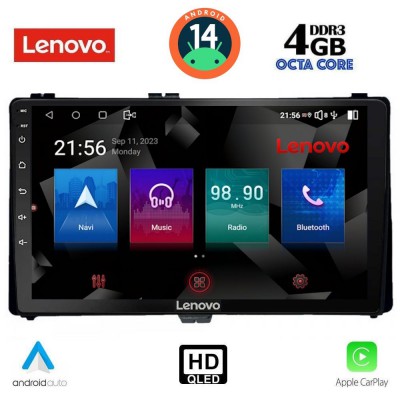 LENOVO SSX 9703_CPA (9inc) MULTIMEDIA TABLET for TOYOTA AURIS mod. 2015> – AYGO X mod. 2022> – COROLLA mod. 2017-2019