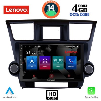 LENOVO SSX 9719_CPA (9inc) MULTIMEDIA TABLET for TOYOTA HIGHLANDER mod. 2008-2015