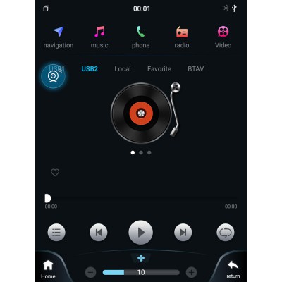 LENOVO SSX 9988_CPA TESLA STYLE for HONDA CIVIC 4D mod. 2006-2012