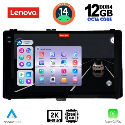 LENOVO SSZ 12703_CPA (9inc) MULTIMEDIA TABLET for TOYOTA AURIS mod. 2015> – AYGO X mod. 2022> – COROLLA mod. 2017-2019