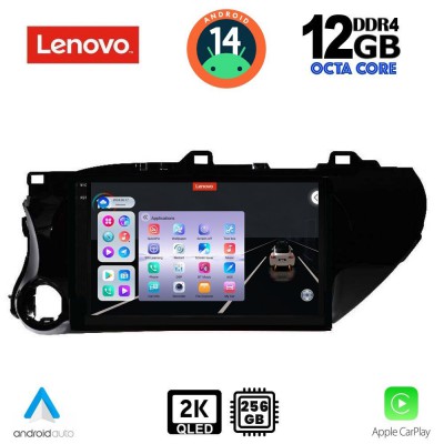LENOVO SSZ 12721_CPA (10inc) MULTIMEDIA TABLET for TOYOTA HILUX mod. 2017>