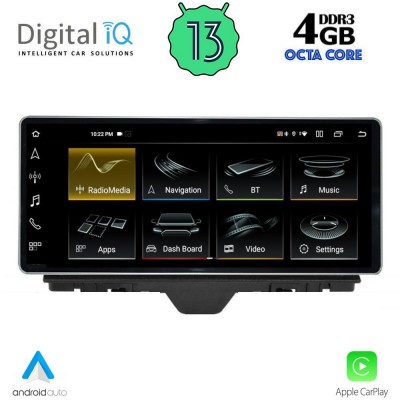 DIGITAL IQ TOP 16915_CPA (10.25inc) MULTIMEDIA SYSTEM for AUDI A3 mod. 2013-2018