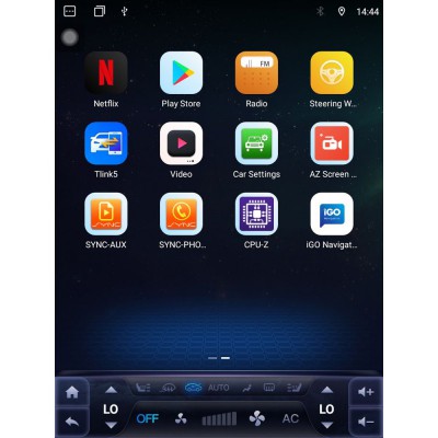 DIGITAL IQ TOP 644_CPA TESLA STYLE for FORD RANGER mod. 2012-2015