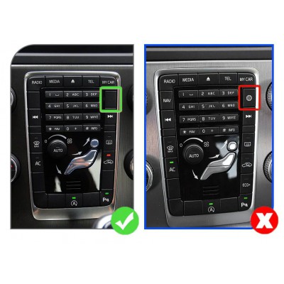DIGITAL IQ VL 9832_CI (CAMERA INTERFACE for VOLVO for 7.2'' screen) mod. 2011-2015