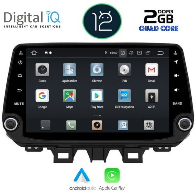 DIGITAL IQ X436_GPS (9'' DECK) MULTIMEDIA SYSTEM for HYUNDAI TUCSON mod. 2019-2022