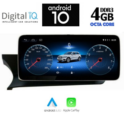 DIGITAL IQ X8985_GPS (10.25'') MULTIMEDIA SYSTEM for MERCEDES C (W204) mod. 2011-2014 (NTG 4.5)